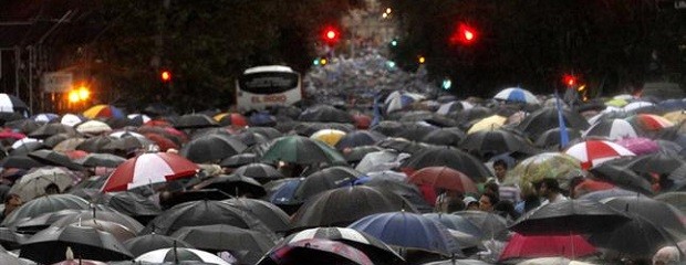 Qué piensan los manifestantes del 18F