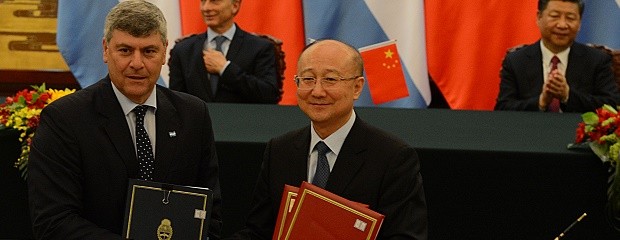 Buryaile firmó tres nuevos acuerdos en China