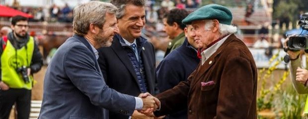 Frigerio en La Rural: 