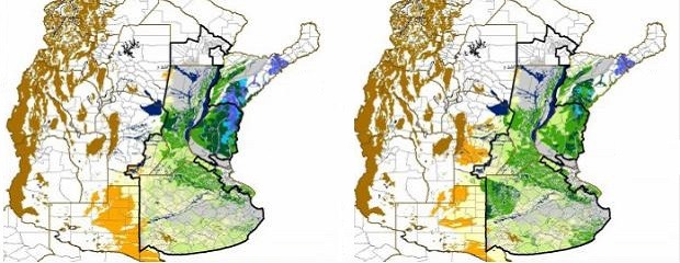 La escasa oferta de agua ajusta las reservas de humedad