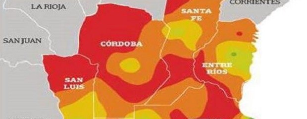 Entre Ríos dentro de las provincias más afectadas por sequía