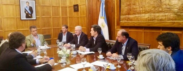 La Mesa de Enlace de Entre Ríos con el ministro Etchevehere