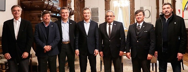Macri recibió a las autoridades de la Mesa de Enlace