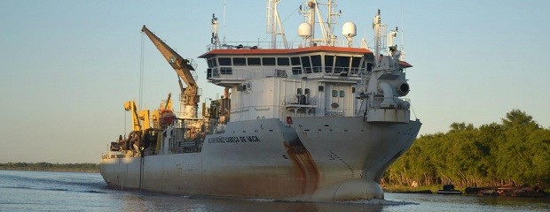Baja del río Paraná limita la exportación de granos