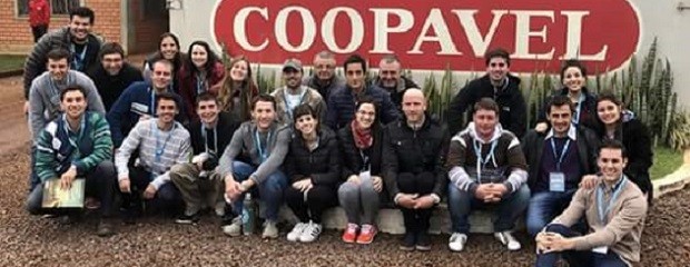 Jóvenes de ACA realizaron gira de capacitación en Brasil