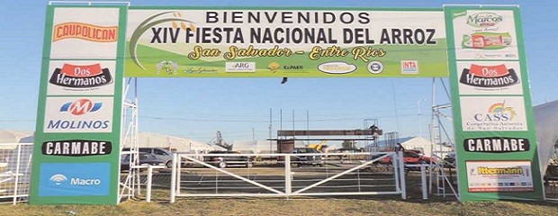 En noviembre se realizará de la XV Fiesta Nacional del Arroz