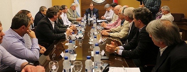 Problemas impositivos, eje central de la reunión con Bordet