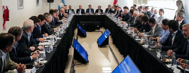 Macri presidió la primera Mesa de la Soja