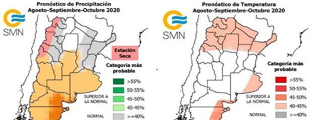 Clima: Qúe zonas que esperan lluvias por debajo de lo normal