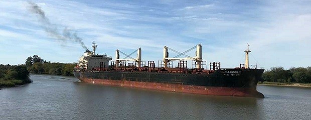 El puerto de Concepción del Uruguay operó con cuatro buques 
