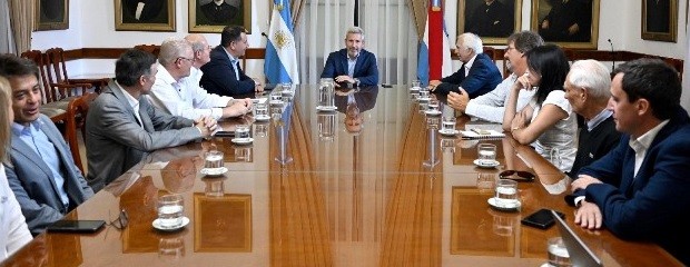 Frigerio recibió a referentes de la industria metalúrgica