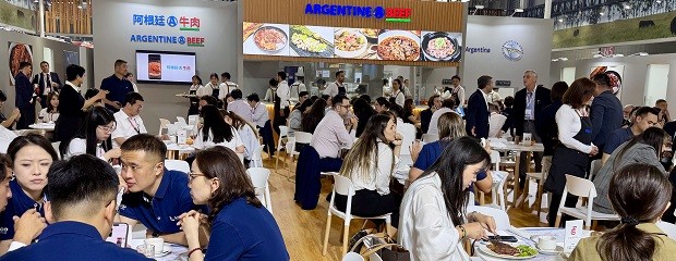 La carne argentina se luce en el arranque de la Sial China 