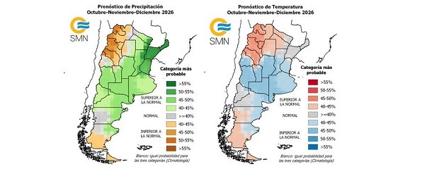 El final de 2026 con más lluvias y bajas temperaturas